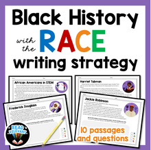Load image into Gallery viewer, Black History Month RACE Writing Strategy Passages and Questions
