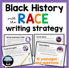Load image into Gallery viewer, Black History Month RACE Writing Strategy Passages and Questions