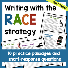 Load image into Gallery viewer, RACE Strategy Writing Grades 6-9