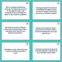 Load image into Gallery viewer, Ethos, Pathos, and Logos Rhetorical Appeals Sort : 50 Card Sorting Activity