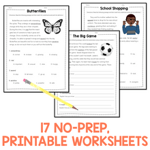 Load image into Gallery viewer, Vocabulary in Context Worksheets and Activities for grades 4-6