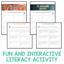 Load image into Gallery viewer, Scrambled Paragraph Activity- Cut and paste to practice text structure