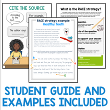 Load image into Gallery viewer, RACE Strategy Writing 3rd Grade 40 Prompts and Passages for All Year