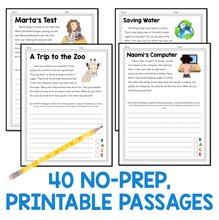 Load image into Gallery viewer, RACE Strategy Writing 3rd Grade 40 Prompts and Passages for All Year