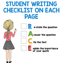 Load image into Gallery viewer, RACE Strategy Writing Grades 6-9