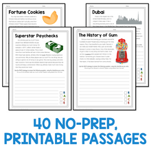 Load image into Gallery viewer, RACE Strategy Writing Prompts and Passages BUNDLE