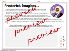 Load image into Gallery viewer, Black History Month RACE Writing Strategy Passages and Questions