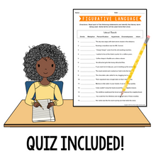 Load image into Gallery viewer, Figurative Language Sort Activity 100 Card Sorting Game Simile, Metaphor & more