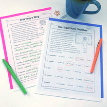 Load image into Gallery viewer, Vocabulary in Context Worksheets and Activities for grades 6-9