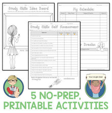 Load image into Gallery viewer, Study Skills for Middle School Flipbook and Activities