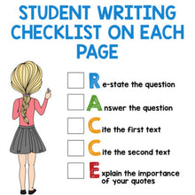 Load image into Gallery viewer, Paired Passages and Writing with the RACE Strategy Bundle Distance Learning