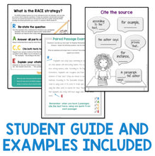Load image into Gallery viewer, Paired Passages and Writing with the RACE Strategy Bundle Distance Learning
