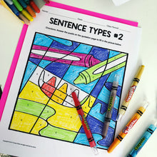 Load image into Gallery viewer, ELA Color by Number Activities Bundle | Figurative Language & more!